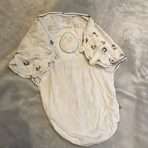 Nested Bean Zen Swaddle Premier: Penguin Print